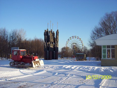 11:17 Подготовка  к «Лыжне России– 2009» выходит на финишную прямую